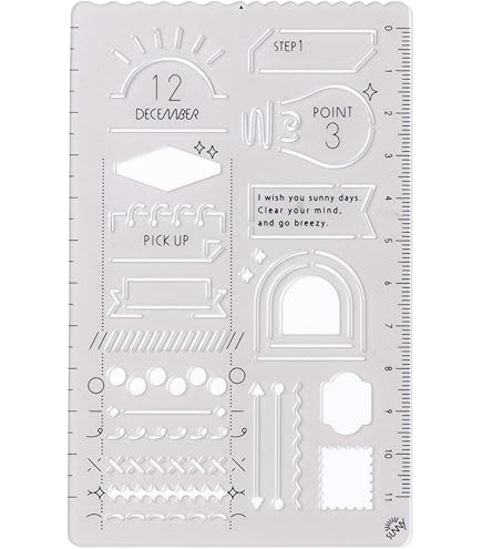 Amazon.co.jp: ウチダ テンプレート EDP定規 S-1 1-843-1702 : 文房具