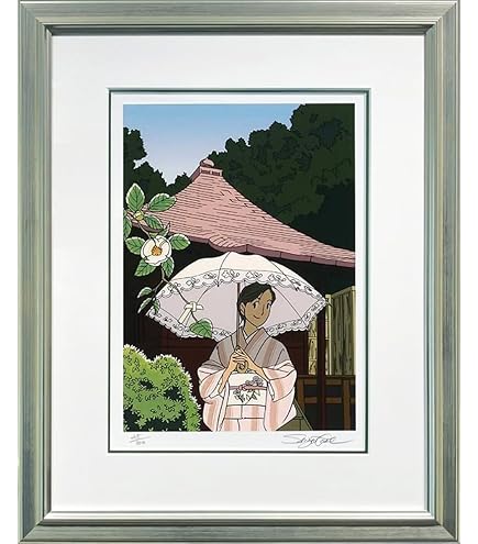 Amazon.co.jp: わたせせいぞう 版画(ジクレー） 「吉 -待ち人来