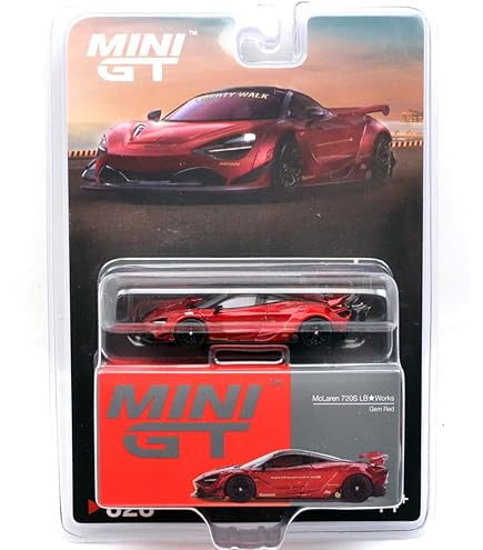 ミニカー MINIGT McLaren 720S MINI GT 1/64 マクラーレン McLaren 720S LB☆Works Black - ミニカー