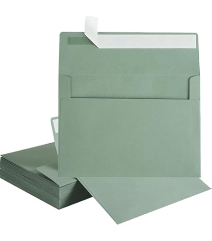 Granhoolm 100 Pack 4x6 Envelopes,A6 Invitation Envelopes 6.5 X 4.75 For