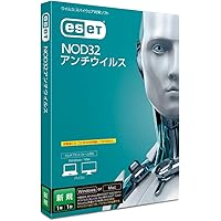 ESET NOD32アンチウイルス(最新)|新規|1台1年版|Win/Mac対応