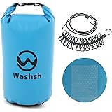 【凹凸シート付き】 Washsh 洗濯袋 洗濯バッグ 洗濯 旅行 トラベル用品 旅行便利グッズ ランドリー 【洗濯紐付属】