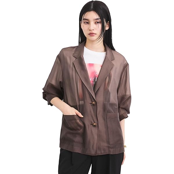 Amazon.co.jp: [ビス] ウエストドロストシアージャケット