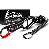 SeaBonds フィッシュグリップ 釣り 錆びない アルミ合金 耐久性 釣り フィッシンググリップ 魚掴み 魚つかみ 赤 紫 海釣り 耐荷量30kg シーボンズ