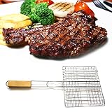 Korge-buy BBQが挟まれているウェブ 網 炭焼き 一番 合せ 焼き網