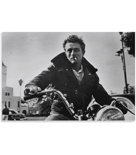 Amazon.co.jp: Genius Collections ジェームズディーン ポスター 額