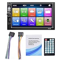 Amazon.co.jp: オートラジオ2 Din 7023B車のラジオ7インチの