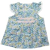 《H29年春物》(日本製) Pample Mousse(パンプルムース) ローンプリント花柄プリントチュニック 95cm /SA NO.DP-71101