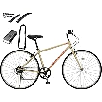 Amazon | ARCHNESS クロスバイク自転車 シマノ6段変速 27インチ