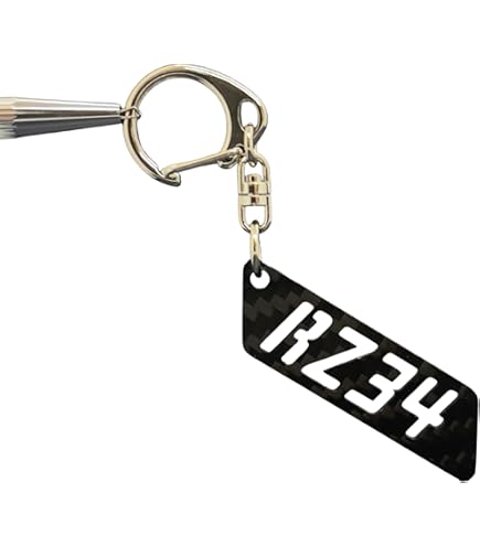 Amazon | iJDMTOYクロム仕上げLetter Zキーチェーンリングfor Nissan