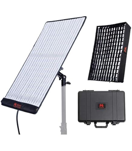 Amazon | Falcon Eyes ledライト 巻き取り可能なカメラライト RX-18TD