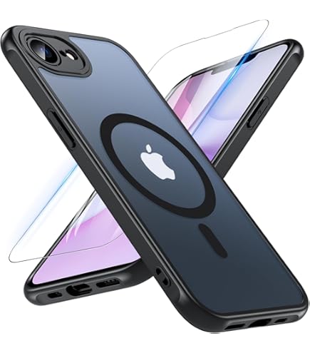 Amazon.co.jp: iPhone 16e ケース 2025【MagSafe対応・ガラスフィルム