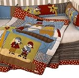 Cotton Tale Designs Pirates Cove 4 Piece Crib Bedding Set by Cotton Tale Designs (English Manual)