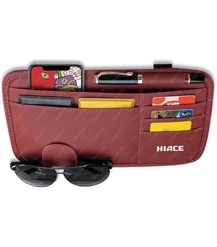 Amazon | ハイエース200 サンバイザー カバー 車 ポケット 収納