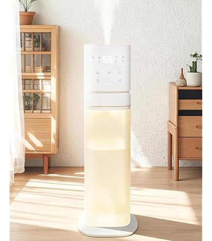 Amazon.co.jp: コイズミ 加湿器 超音波式 タワー型 抗菌 アロマ対応