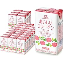 Amazon | 森永製菓 おいしいコラーゲンドリンク 125ml 30本 ピーチ味