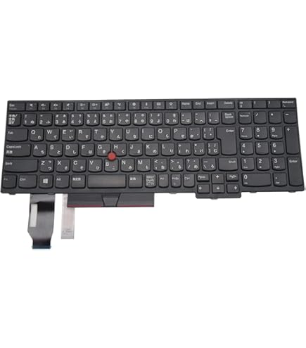 Amazon | 日本語キーボード適用するLENOVO Thinkpad E580 E585 E590 