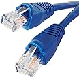 0.3m 0.5m 1m 2m 3m 5m 10m 15m 20m 30m 50m 100m RJ45 CAT6 Ethernet Network LAN Patch Cable 1000Mbps (5m)