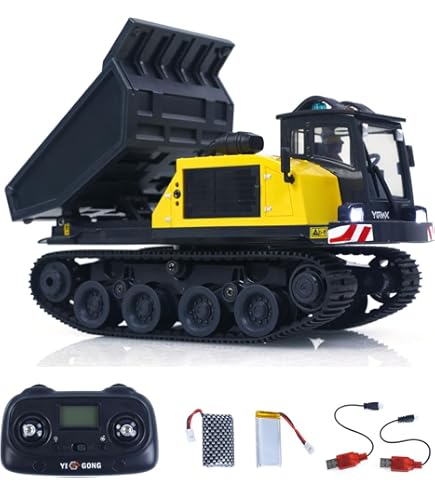 Amazon.co.jp: WHEELFUN 1:50 RC 電動昇降クローラーローダー LR636