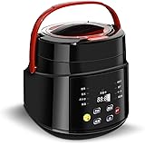 seiyishi 車載 炊飯器 2合炊き 12V/24V兼用 蒸し器 多機能 自動車 キャンプ 車中泊 アウトドア 自炊 料理 最大12時間保温・予約機能 調理