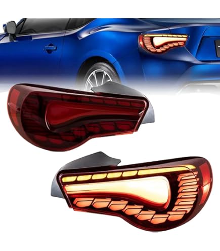 Amazon | トムス(Tom's) LEDテールランプ シーケンシャル ZN6 レッド