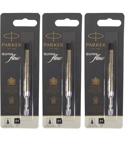 PARKER Quink Flow ボールペン 本体 Amazon | parker quinkflow ボールペン インク リフィル 中 字