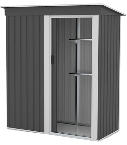 Amazon.co.jp: 屋外収納庫 物置 屋外 倉庫 スチール製 大容量1900L