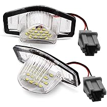 準備中 Amazon | VISPREA ホンダ LED ライセンスランプ LED ホワイト ナンバー