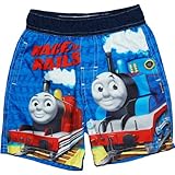 きかんしゃトーマス水着 Thomas and Friends 男の子用機関車トーマスRACE the RAILS海水パンツ 12months 12ヶ月用　72-78cm 出産祝いギフトプレゼント,スイ