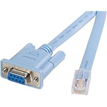 Amazon.co.jp: StarTech.com RJ45-DB9 Ciscoコンソールケーブル 1.8m