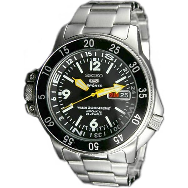 Amazon.co.jp: [セイコー]SEIKO 5SPORTS200m SKZ211K1”ブラック