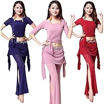 フリーサイズ レッスン着 レッスンウェア ベリーダンス ダンス タンゴ Amazon.co.jp: Grepeace ベリーダンス衣装 販売 インド民族