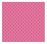 York Wallcoverings KS2241 Cool Kids Glitter Trellis Wallpaper, Bubble Gum/Silver Frost [並行輸入品]