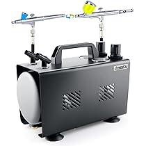 Amazon.co.jp: Anesty AHPTrunk 2in1 エアブラシ コンプレッサー