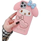 LYLIDIA マイメロディ iPhone SE第3世代/iPhone7 用 ケース マイメロディ iPhoneSE2 立体 シリコン iPhoneSE3 スマホケース レンズ保護 指紋防止 耐衝撃 ワイヤレス充電対応 マイメロディ iPhone S