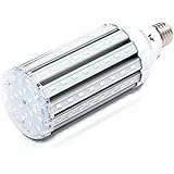 LEDコーンライト トウモロコシ型 35W LED電球 E26口金 3500Lm/6000K 200-350W白熱電球相当 超高輝度 省エネ 長寿命 倉庫・納戸・駐車場・車庫・工場・屋内ガレージなどに対応(昼白色, 35W)