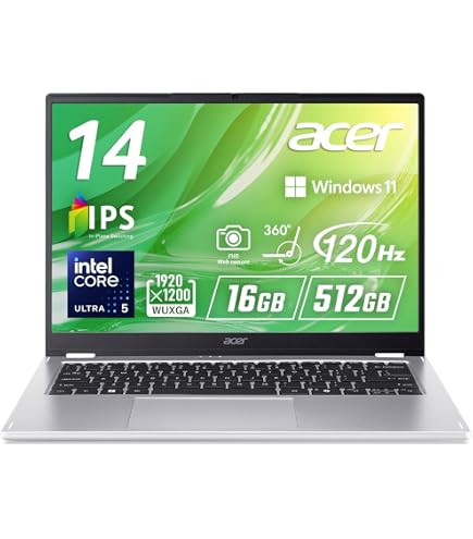Amazon.co.jp: Acer ノートパソコン Swift Lite 14 AI Core Ultra 5