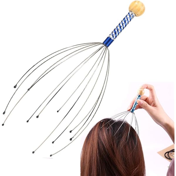 うさぎ屋珠雪　薬王石頭皮マッサージ　10コ Amazon.co.jp: ヘッドスパワイヤー ヘッドマッサージ器