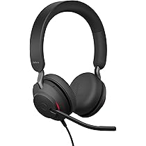 Jabra Evolve2 40 SE 有線ヘッドセット Amazon.com: Jabra Evolve2 40 SE Wired Stereo Noise