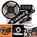 Led Strip Lights Kit Waterproof IP65 DC12V Led Light Strip SMD2835 600 Leds 16.4 Ft (5 Meters) Led T