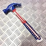 ハンマー アメリカン USA FLAG 金づち 星条旗 フラッグ 青ヘッド アメリカン雑貨