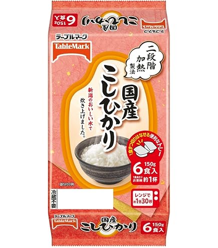 Amazon | テーブルマーク たきたてご飯 ふっくらつや炊き 10食(1