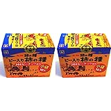 浪花屋 元祖柿の種 ピー入り柿の種 国産ピーナッツ使用 190g(19g×10) ×2箱