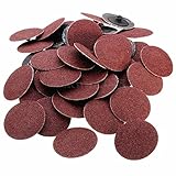 25 Pieces -3 Inch 240 Grit Roll Lock Sanding And Grinding Discs - For Rotary Tools, Die Grinder, Dri