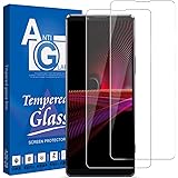 Xperia 1 III ガラスフィルム【2枚】高透過率/日本旭硝子製/硬度9H SOG03 / SO-51B エクスペリア1 iii 強化ガラス 全面フィルム 撥油性/指紋防止/高透過率/飛散防止/簡単貼り付け/自己吸着/気泡ゼロ/衝撃吸収/スクラ