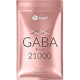 SIMPLE+ GABA 350mg サプリメント 1袋 21000mg ギャバ サプリ 60日分