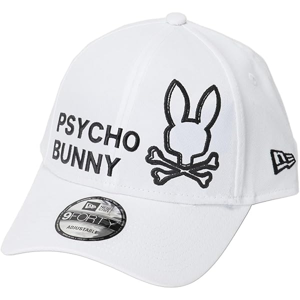 Amazon | [サイコバニー] キャップ CAP コットン 刺繍 ロゴ うさぎ