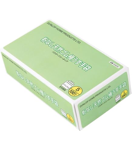 Amazon | トラスコ中山(TRUSCO) 天然ゴム 使い捨て 極薄 手袋 粉なし