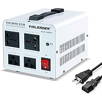Amazon.co.jp: Yinleader 1000W 海外国内両用型変圧器 100V/110V