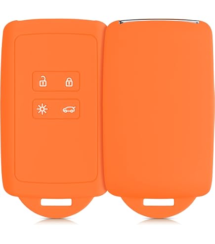 Amazon | kwmobile Renault 4-ボタン 車のキー Smart Key (Keyless Go